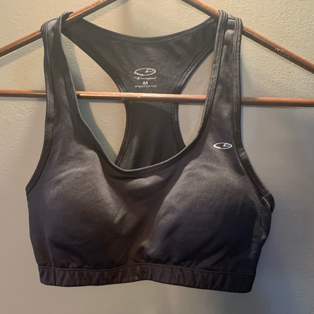 ⭐️3/$20 black Champion Sports Bra Medium